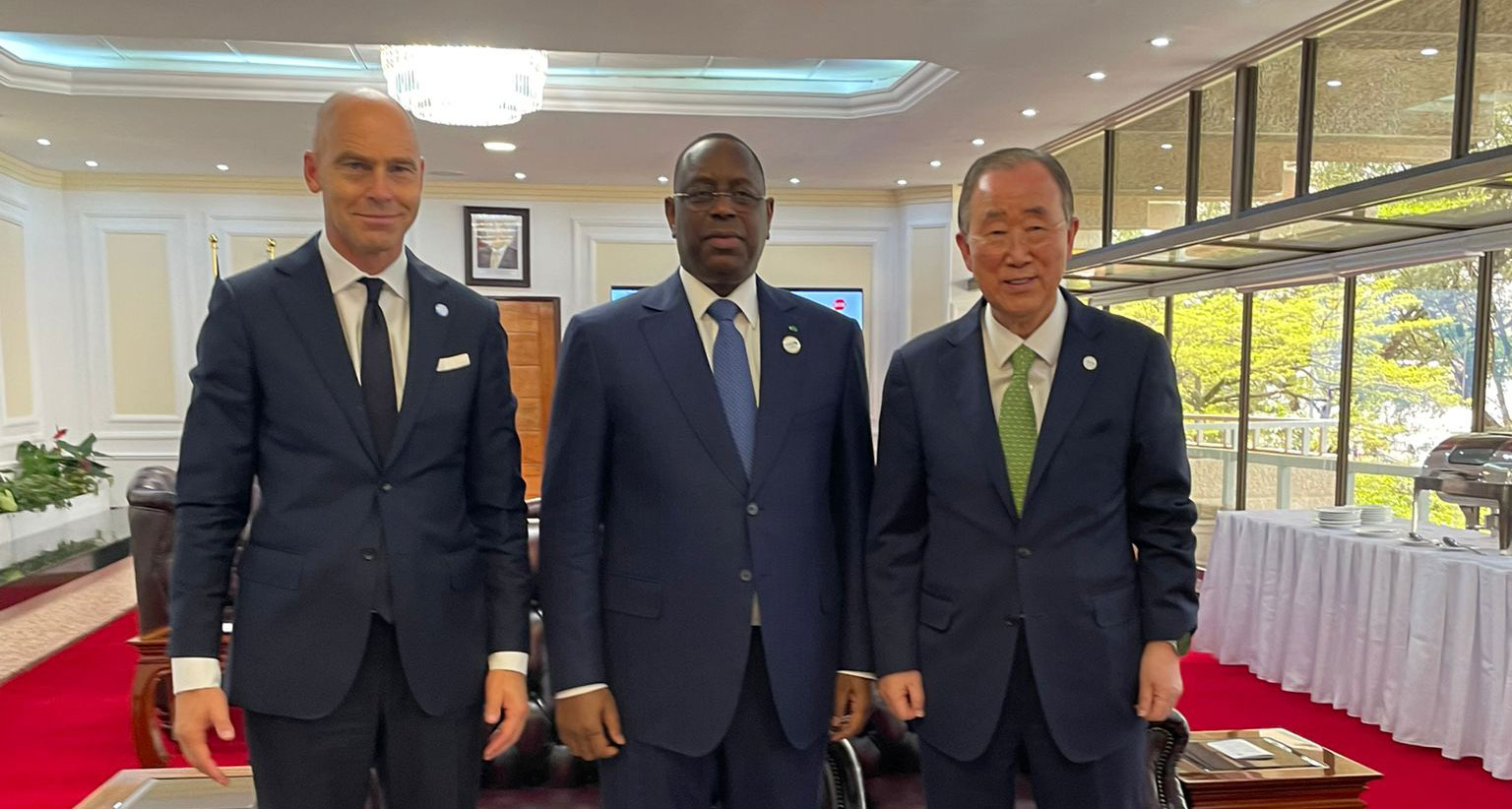 Macky Sall nommé président du Centre mondial pour l’adaptation aux changements climatiques (GCA) Macky Sall nommé président du Centre mondial pour l’adaptation aux changements climatiques (GCA)
