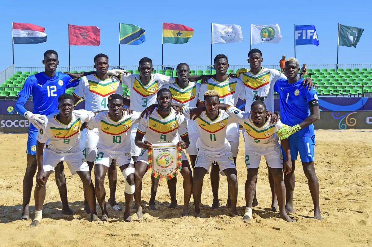 Le Sénégal se qualifie pour la finale de la CAN de Beach Soccer après une victoire contre l'Égypte Le Sénégal se qualifie pour la finale de la CAN de Beach Soccer après une victoire contre l'Égypte