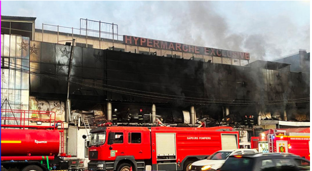 Incendie ravageur à Yoff : Le supermarché Exclusive détruit par les flammes