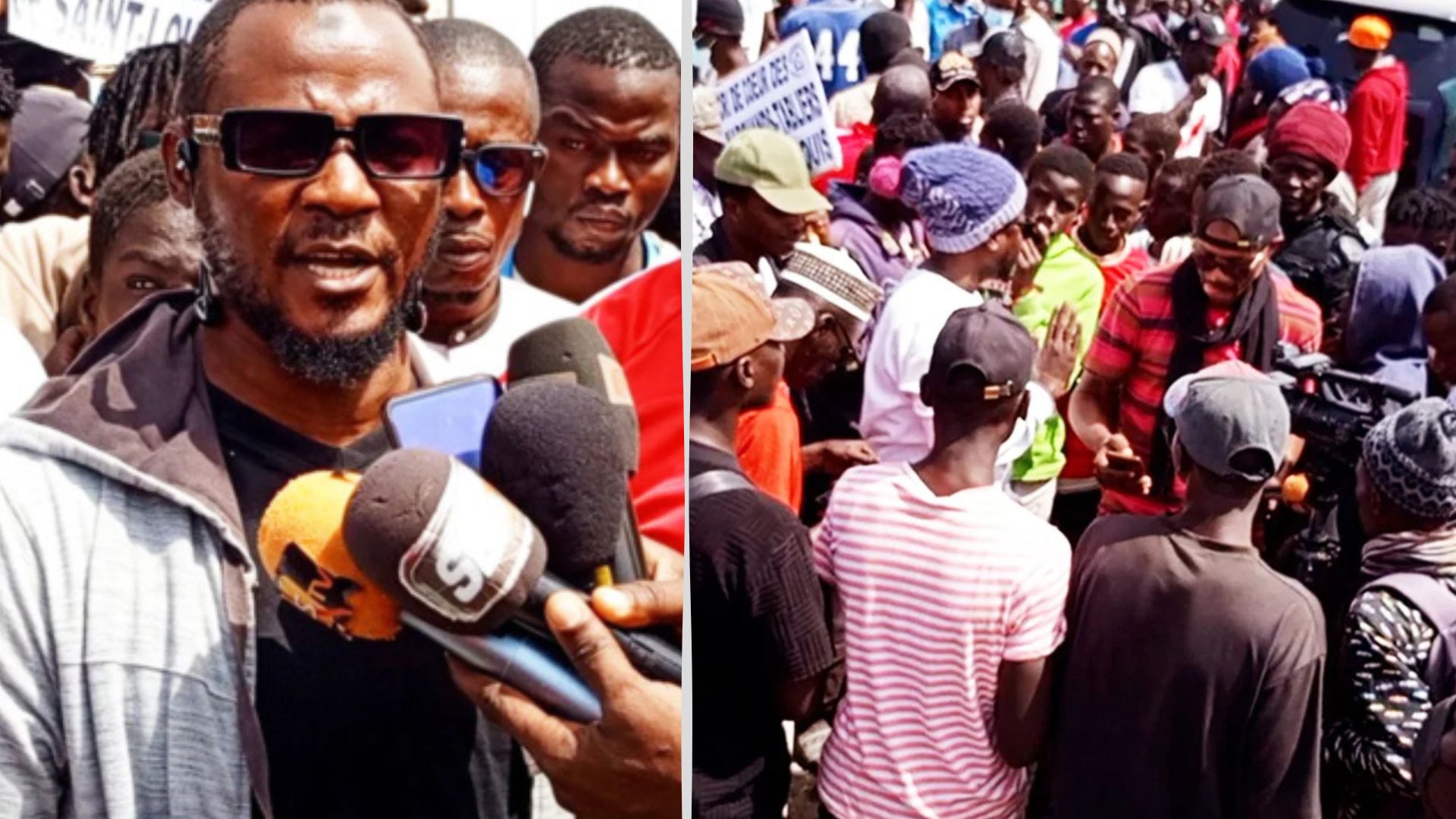 Les marchands-tabliers de Saint-Louis demandent un site de recasement avant leur déguerpissement Les marchands-tabliers de Saint-Louis demandent un site de recasement avant leur déguerpissement