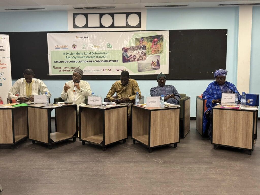 Révision de la loi agro-sylvo-pastorale au Sénégal : la société civile se positionne Révision de la loi agro-sylvo-pastorale au Sénégal : la société civile se positionne