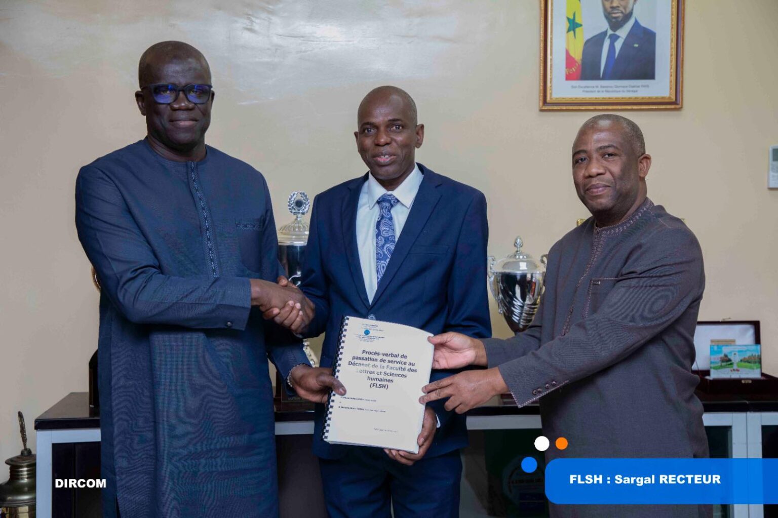 Humaines rend hommage à son ancien Doyen, Pr Alioune Badara Kandji, nommé Recteur