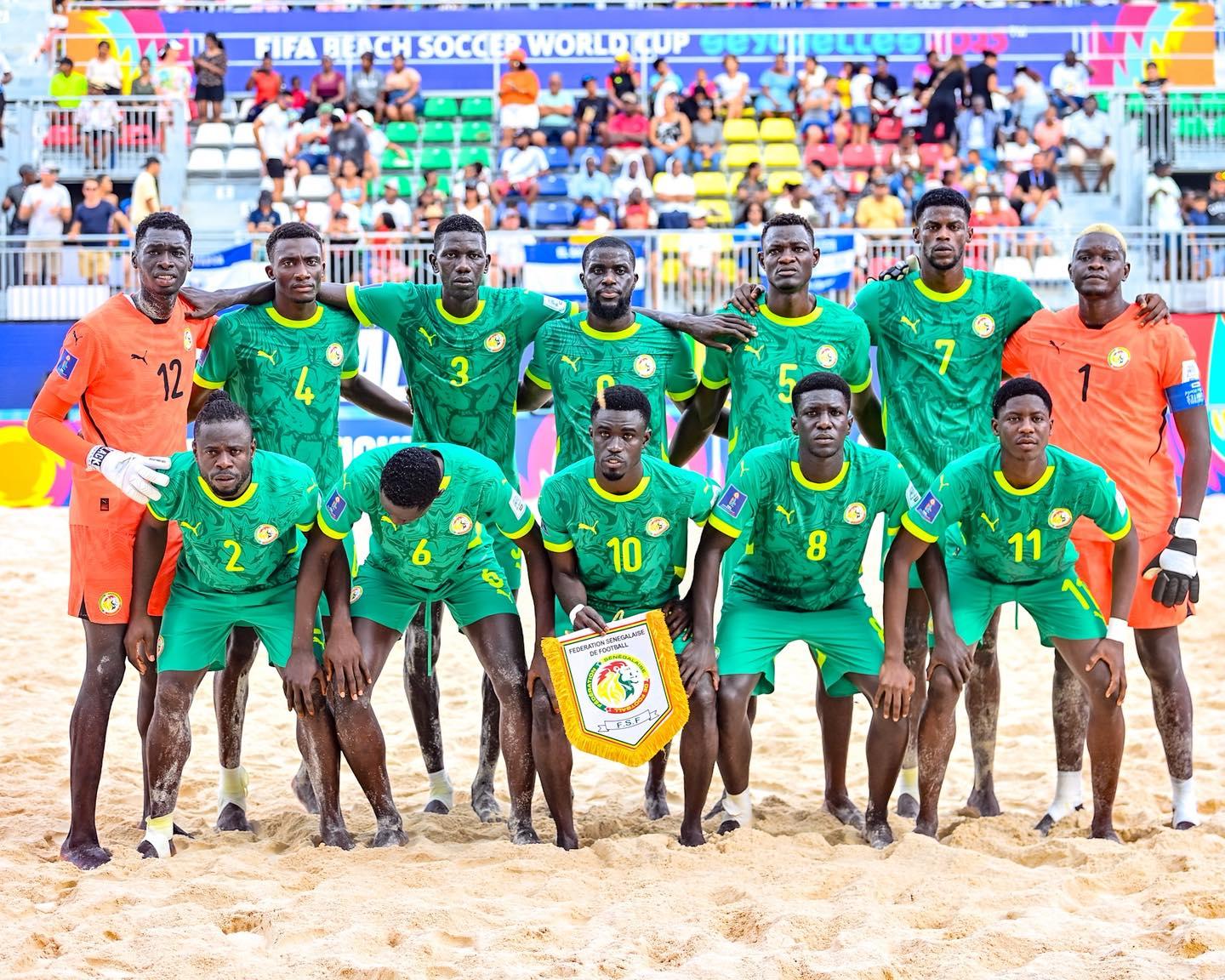 Beach Soccer : Le Sénégal échoue encore en demi-finales face à la Biélorussie