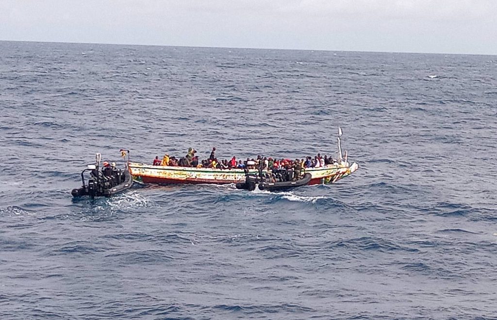 Saint-Louis : 23 migrants clandestins interceptés par la Marine sur la plage de l’Hydrobase