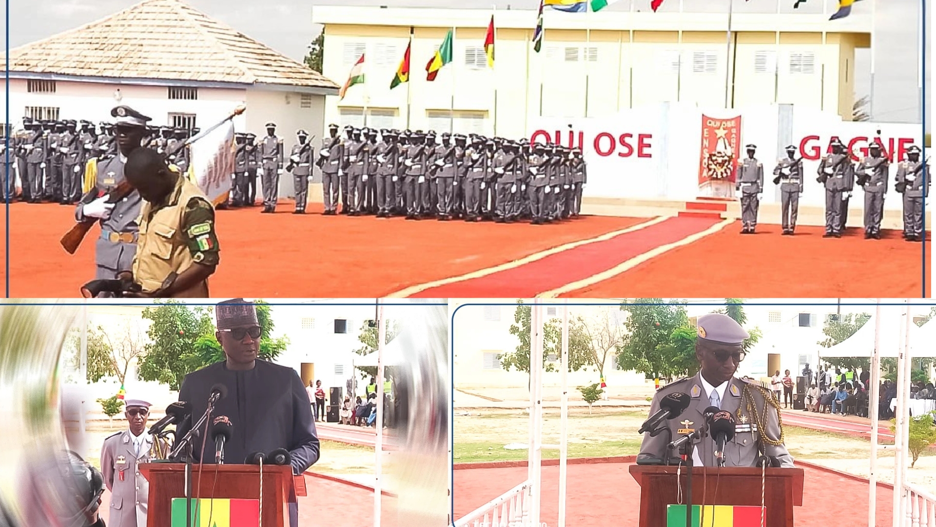 Kaolack : 112 sous-officiers de la 43e promotion de l’ENSOA reçoivent leur attestation
