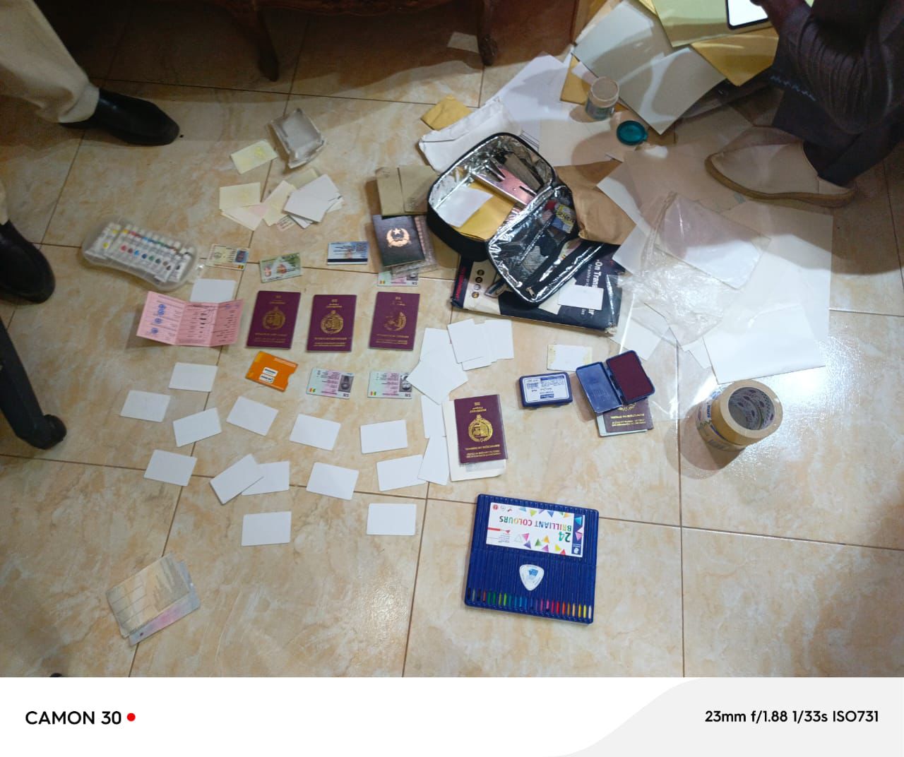 Dakar : un réseau de faussaires démantelé par la Brigade de Recherches