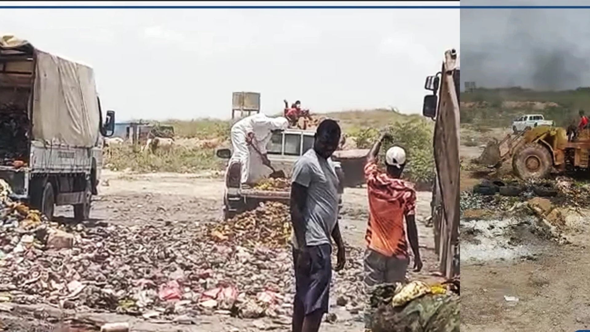 Keur Massar : 25 tonnes de produits alimentaires impropres à la consommation détruites Keur Massar : 25 tonnes de produits alimentaires impropres à la consommation détruites