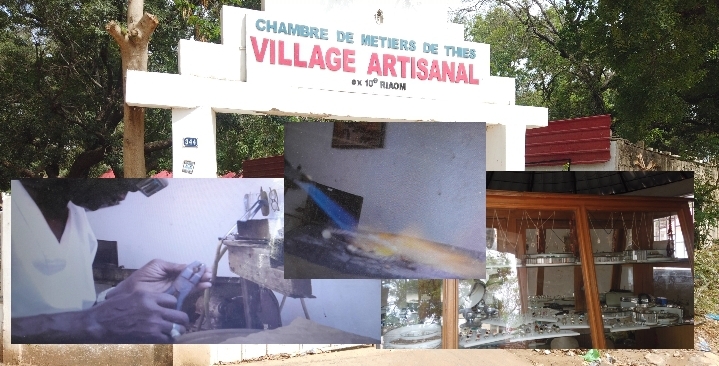 Village artisanal de Thiès : Dame Gueye, bijoutier, éclaire sur la différence entre forgerons et bijoutiers Village artisanal de Thiès : Dame Gueye, bijoutier, éclaire sur la différence entre forgerons et bijoutiers