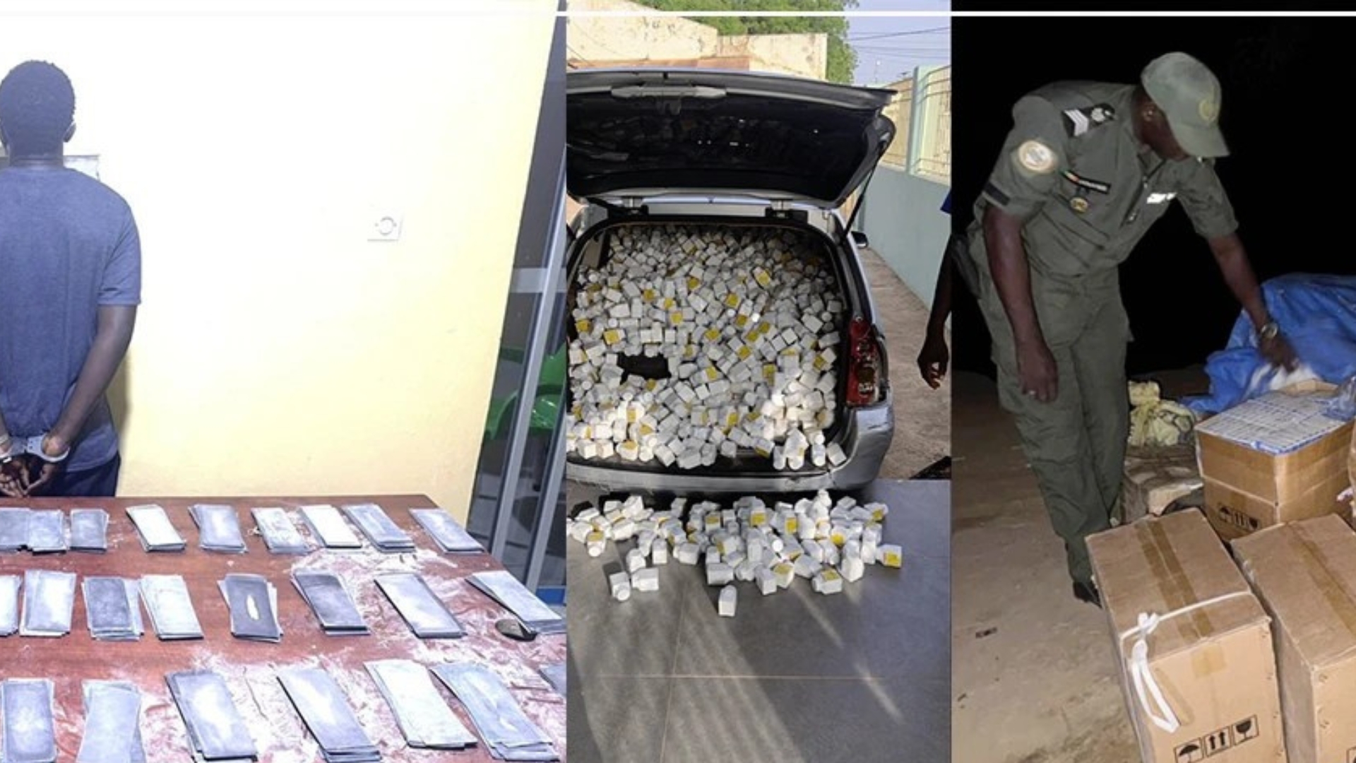 Douanes sénégalaises : plus de 3,5 milliards de FCFA en billets noirs saisis à Kaolack et Fatick Douanes sénégalaises : plus de 3,5 milliards de FCFA en billets noirs saisis à Kaolack et Fatick