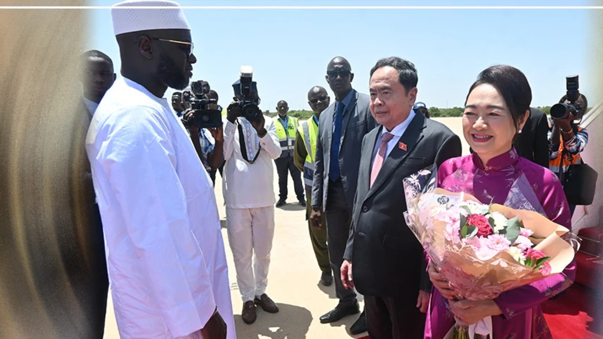 Le président de l’Assemblée nationale vietnamienne en visite officielle au Sénégal