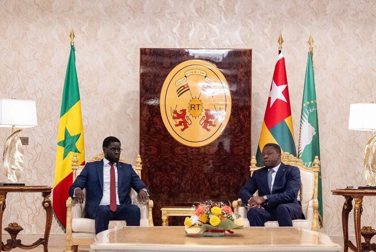 Bassirou Diomaye Faye à Lomé : vers un nouvel élan dans les relations entre le Sénégal et le Togo