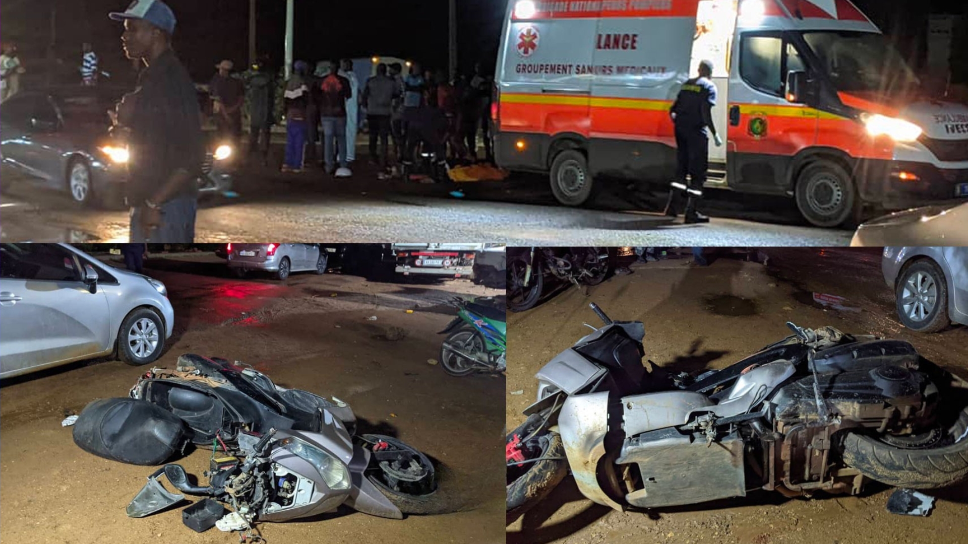 Thiès : un jeune conducteur de scooter tué dans un accident