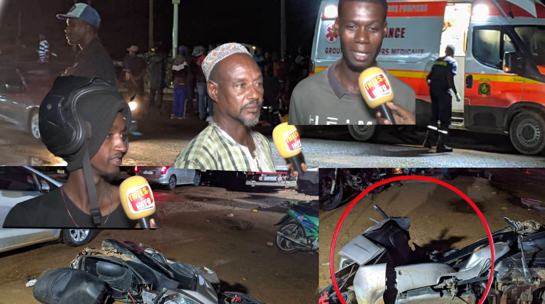 Accident mortel à la sortie de Thiès : un conducteur de moto perd la vie à hauteur de Sinthiou Yoro Sadio