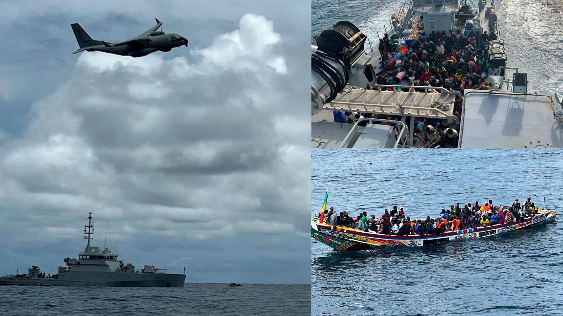 Dakar : 133 candidats à l’émigration irrégulière secourus par la Marine nationale
