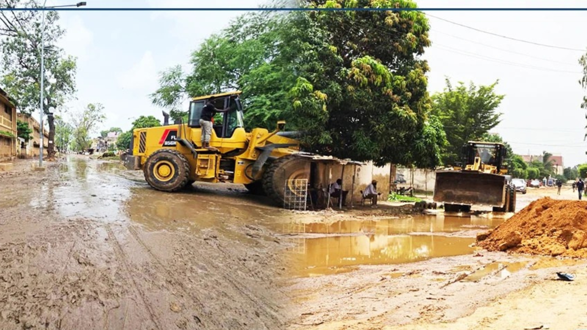Thiès : les eaux de pluie se retirent, autorités et habitants unis face aux inondations Thiès : les eaux de pluie se retirent, autorités et habitants unis face aux inondations