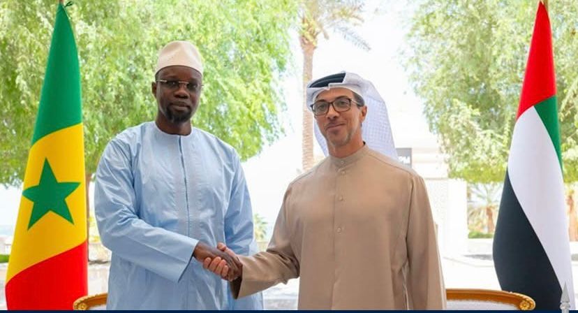 Visite officielle : Ousmane Sonko annonce des retombées économiques majeures après son séjour aux Émirats arabes unis Visite officielle : Ousmane Sonko annonce des retombées économiques majeures après son séjour aux Émirats arabes unis