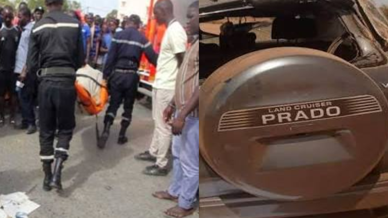Thiès : Quatre personnes blessées dans un violent accident à Thiambokh