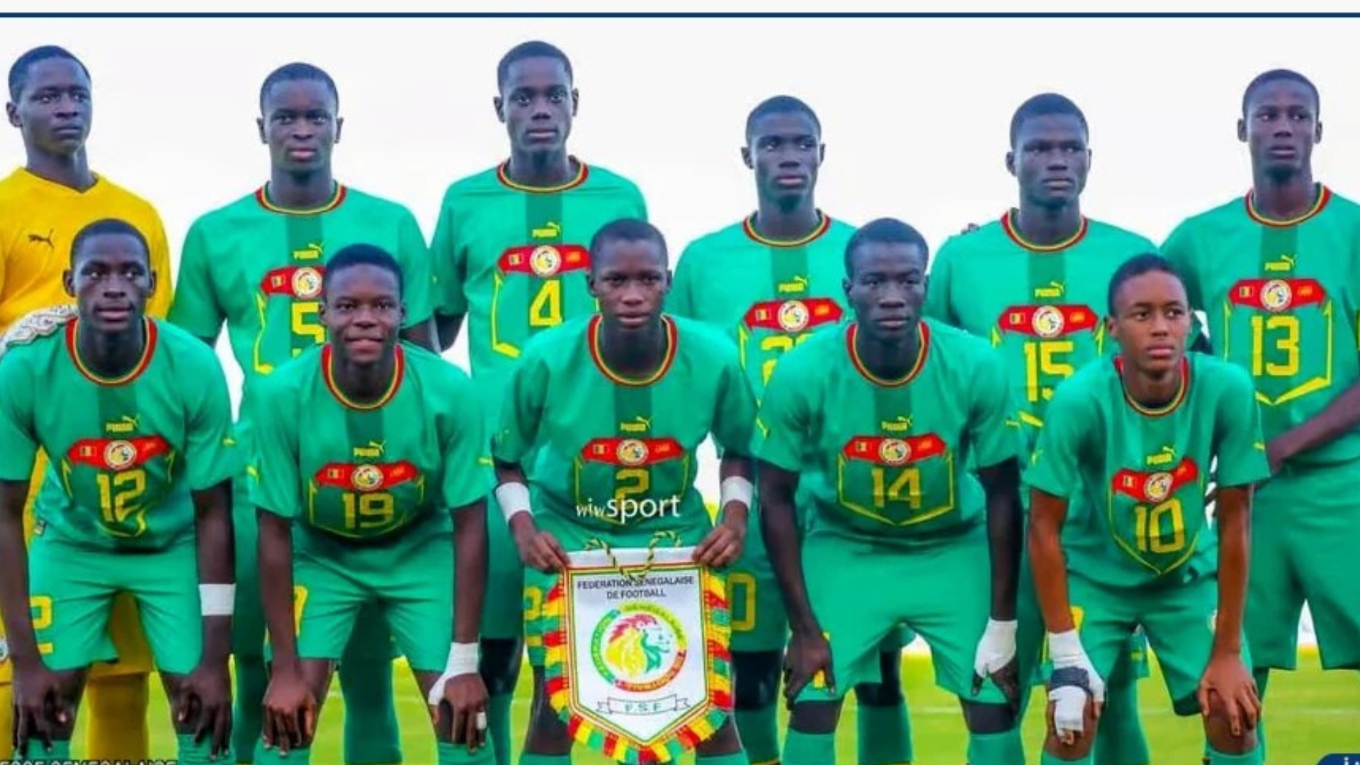 CAN U17 : le Sénégal avec la Sierra Leone, la Mauritanie et la Guinée en poule B