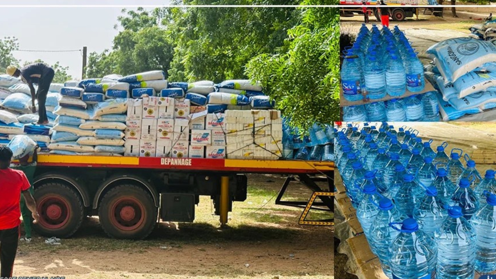 Bakel sous les eaux : des vivres et du matériel pour soutenir les familles sinistrées