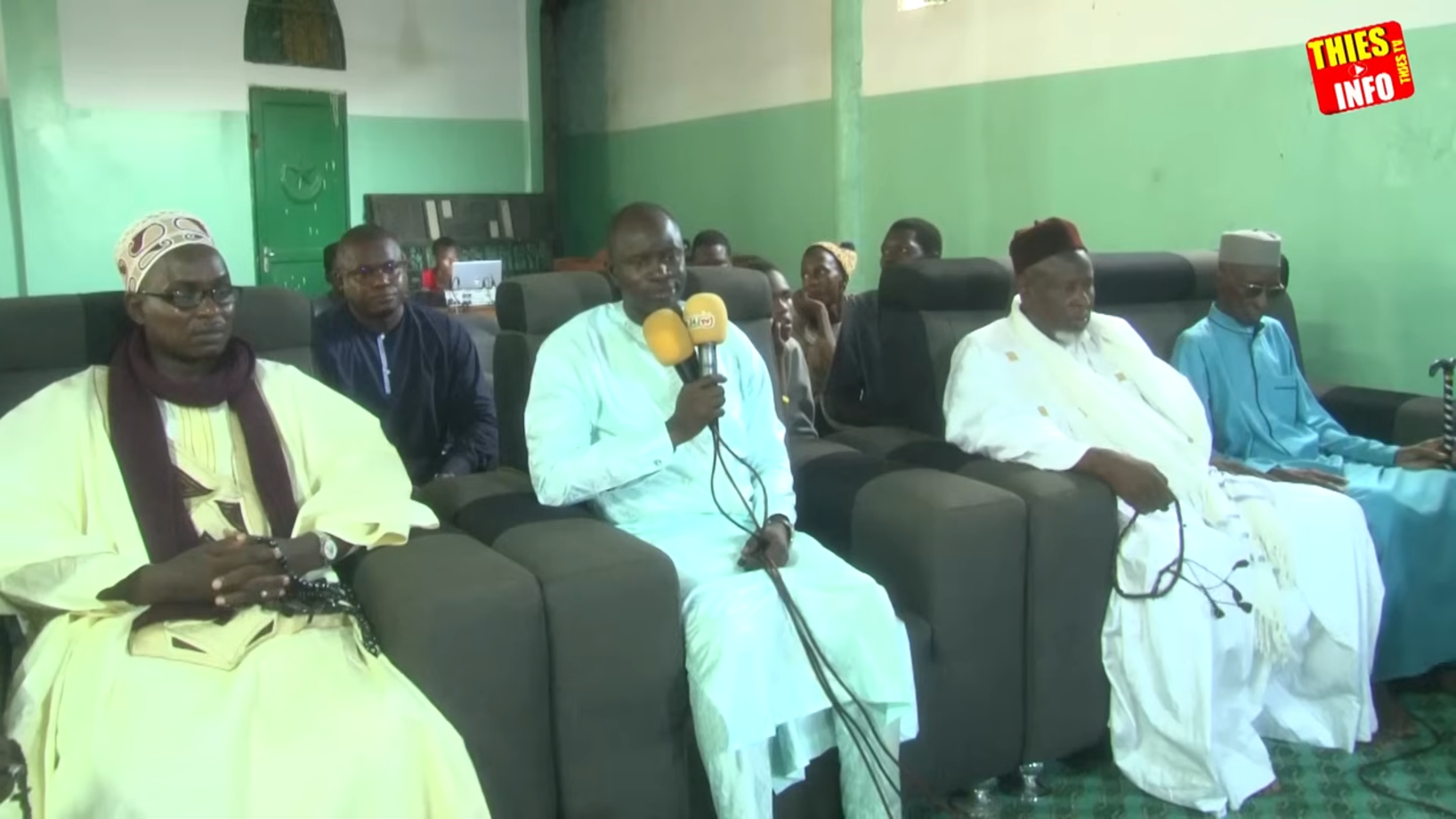 Thiès – Pose de la première pierre du mausolée de Thierno Djibril Wone à Sampathé : une cérémonie empreinte de ferveur, en présence du maire Babacar Diop