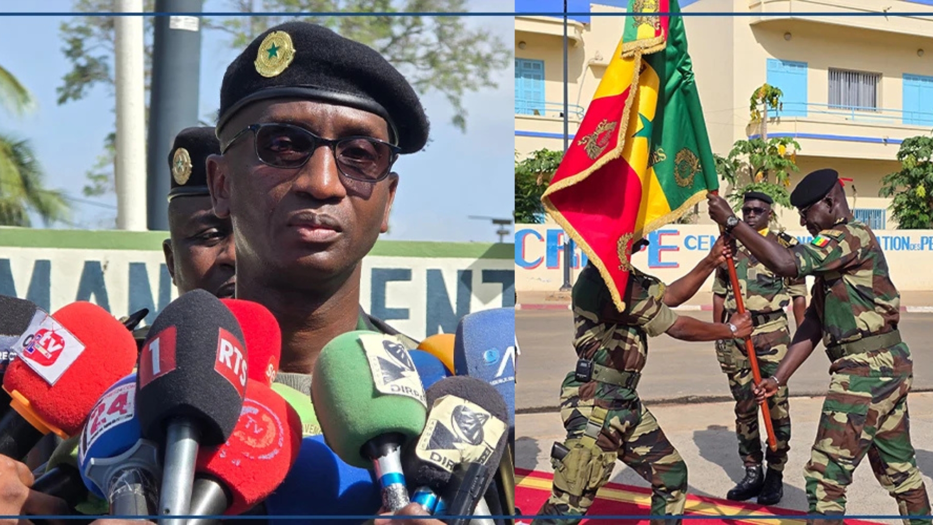 Thiès : Les Forces armées du Sénégal célèbrent leur journée nationale sous le signe des Jeux Olympiques de la Jeunesse Dakar 2025