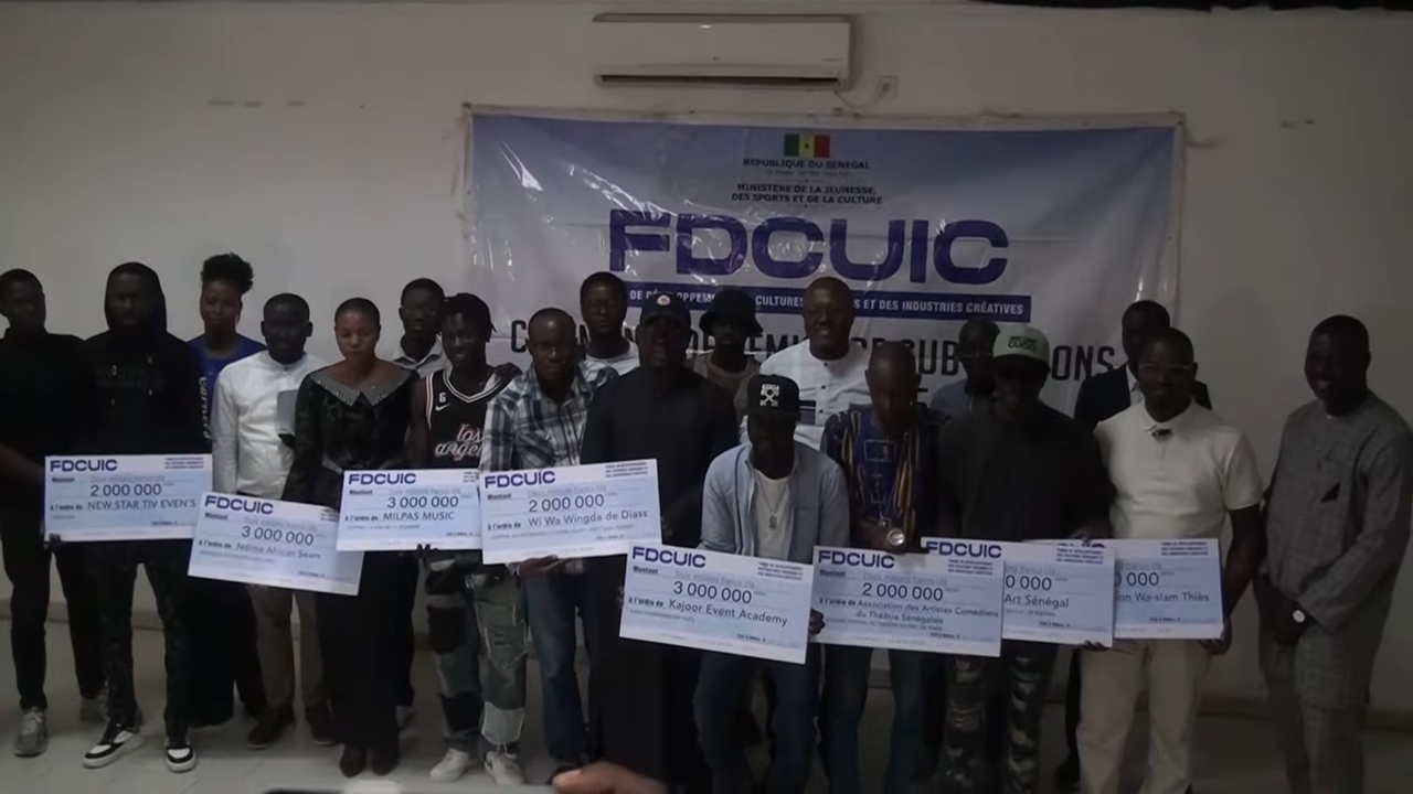 Thiès : 2ᵉ tranche des subventions FDCUID, 10 enveloppes remises aux porteurs de projets
