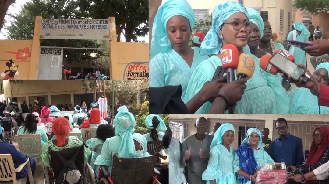 Célébration de la Journée Internationale des Personnes Handicapées à Thiès