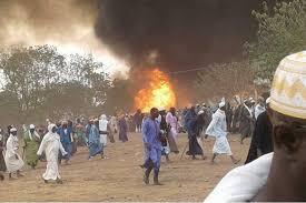 KAFFRINE – Lour Escale frappé par un violent incendie : trois maisons et des stocks de vivres réduits en cendres