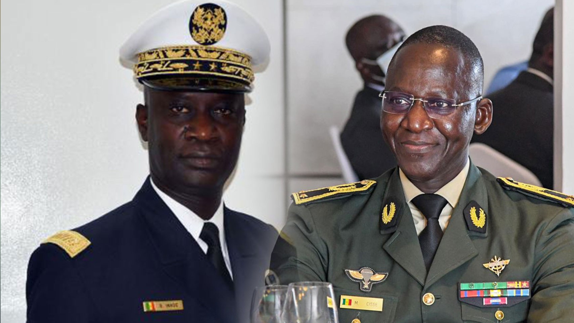 Réorganisation militaire : le Vice-amiral Oumar Nade Wade nommé à la tête des forces armées