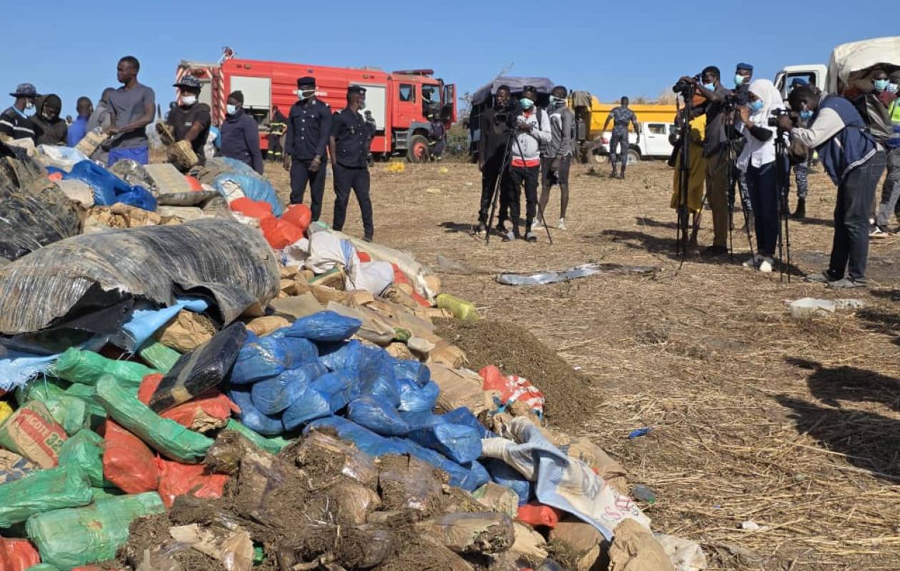 Thiès : près de 96 tonnes de produits dangereux détruits lors d’une opération officielle