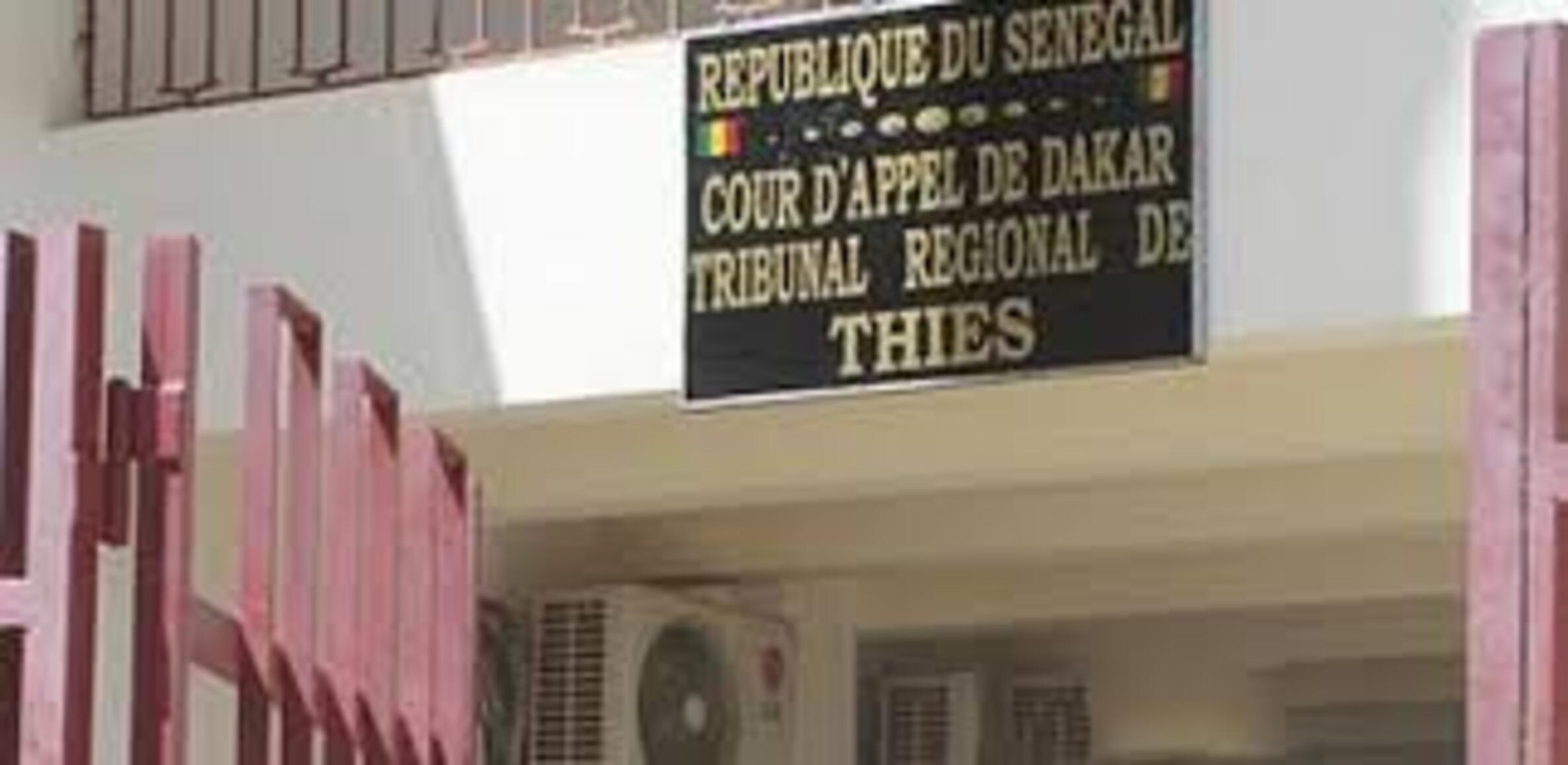 Thiès : S.A Fall jugé en appel pour le meurtre de K. Diouf Thiès : S.A Fall jugé en appel pour le meurtre de K. Diouf