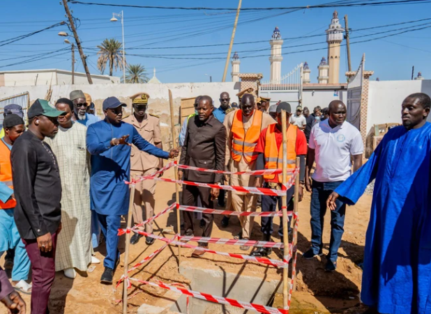 Touba : lancement d’un projet de drainage des eaux pluviales financé par l’État