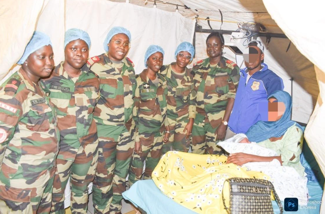 Goudomp : un bébé garçon ouvre l’année 2026 à l’hôpital militaire de campagne