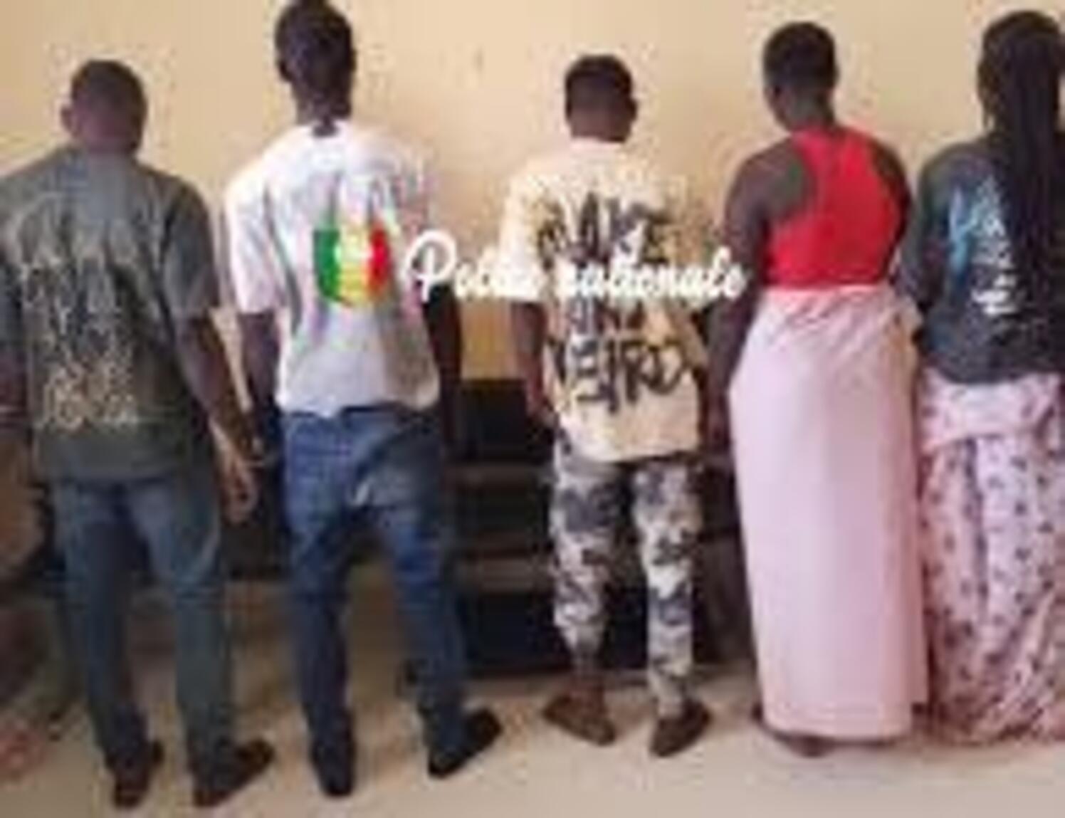 Trafic de drogue à Ndorong : 5 individus, dont 2 femmes, interpellés