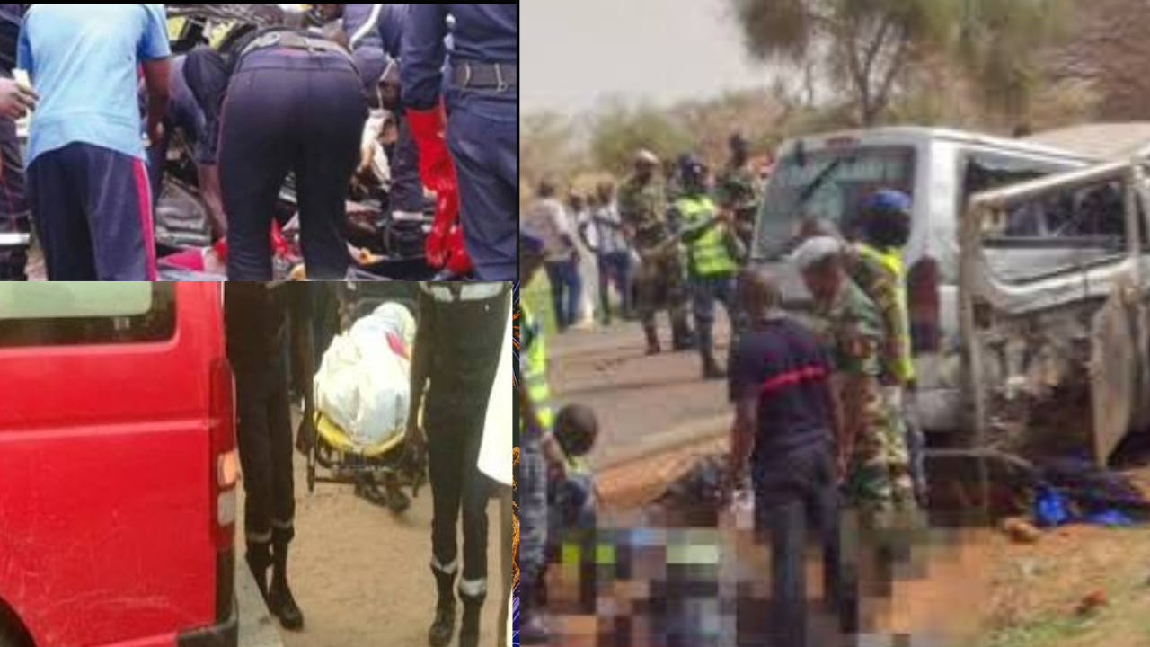 Accident de bus sur Louga–Guéoul : bilan de 45 blessés évacués à l’hôpital