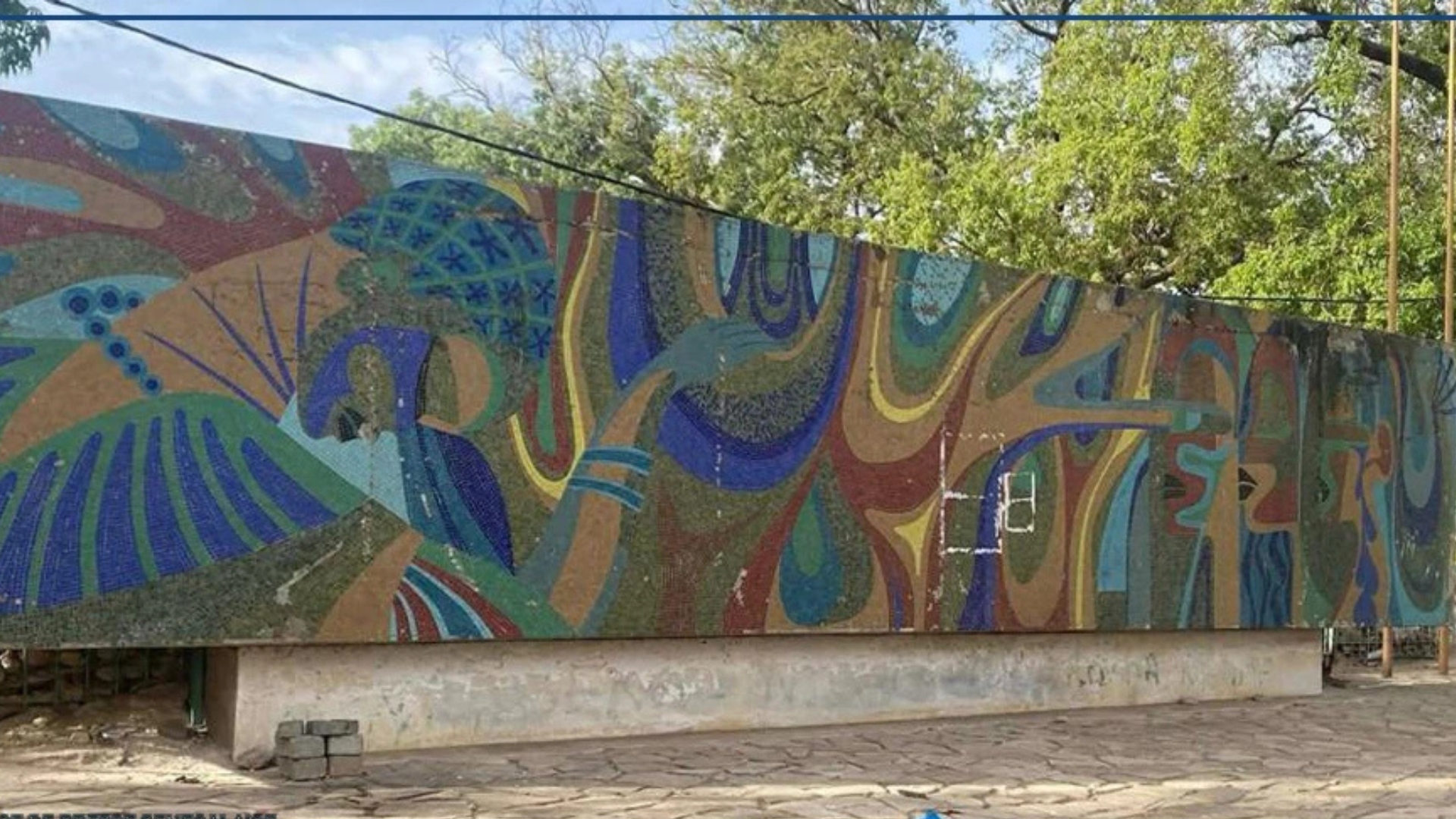 Thiès : la mairie annonce la restauration complète de la fresque de la place de France