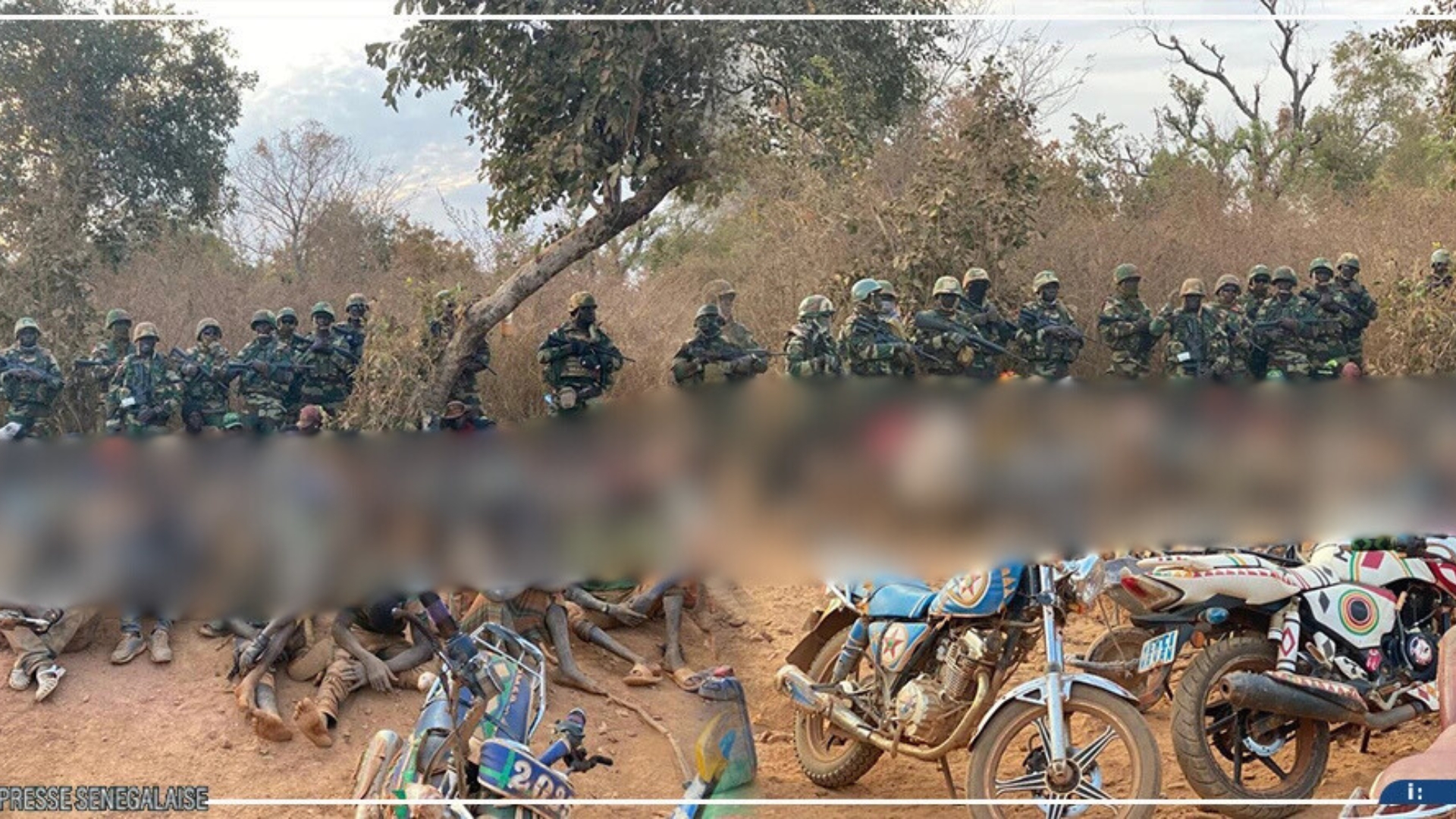 Falémé : un site d’orpaillage clandestin démantelé, soixante étrangers interpellés Falémé : un site d’orpaillage clandestin démantelé, soixante étrangers interpellés