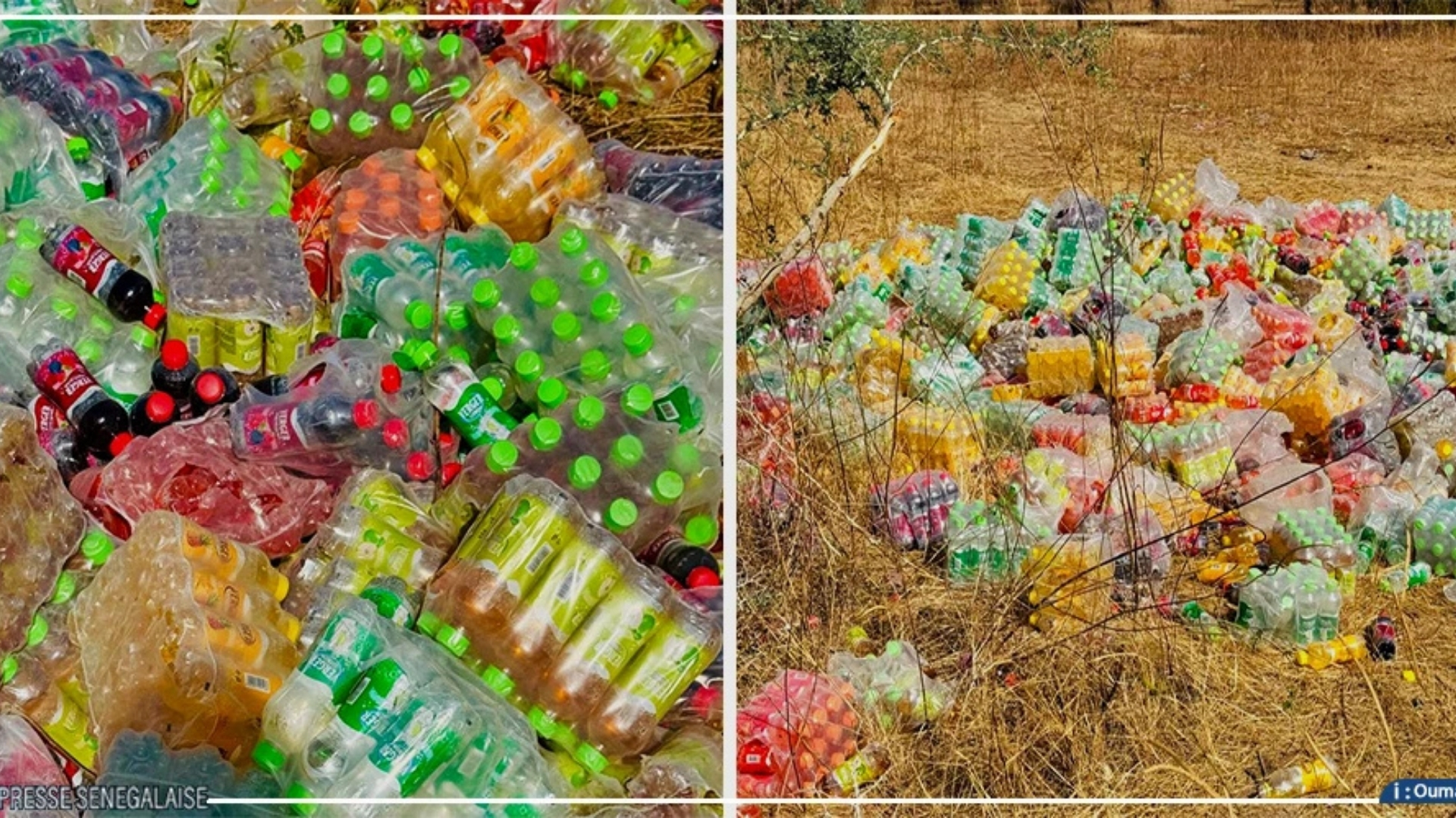 Diourbel : un dépôt de boissons périmées découvert en pleine nature par les services d’hygiène