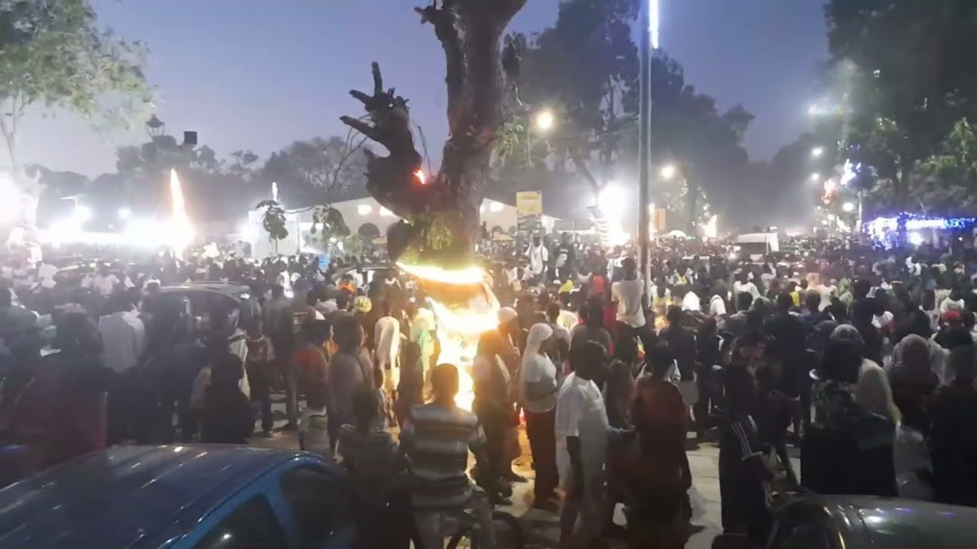 Thiès en liesse après la qualification du Sénégal en finale de la CAN