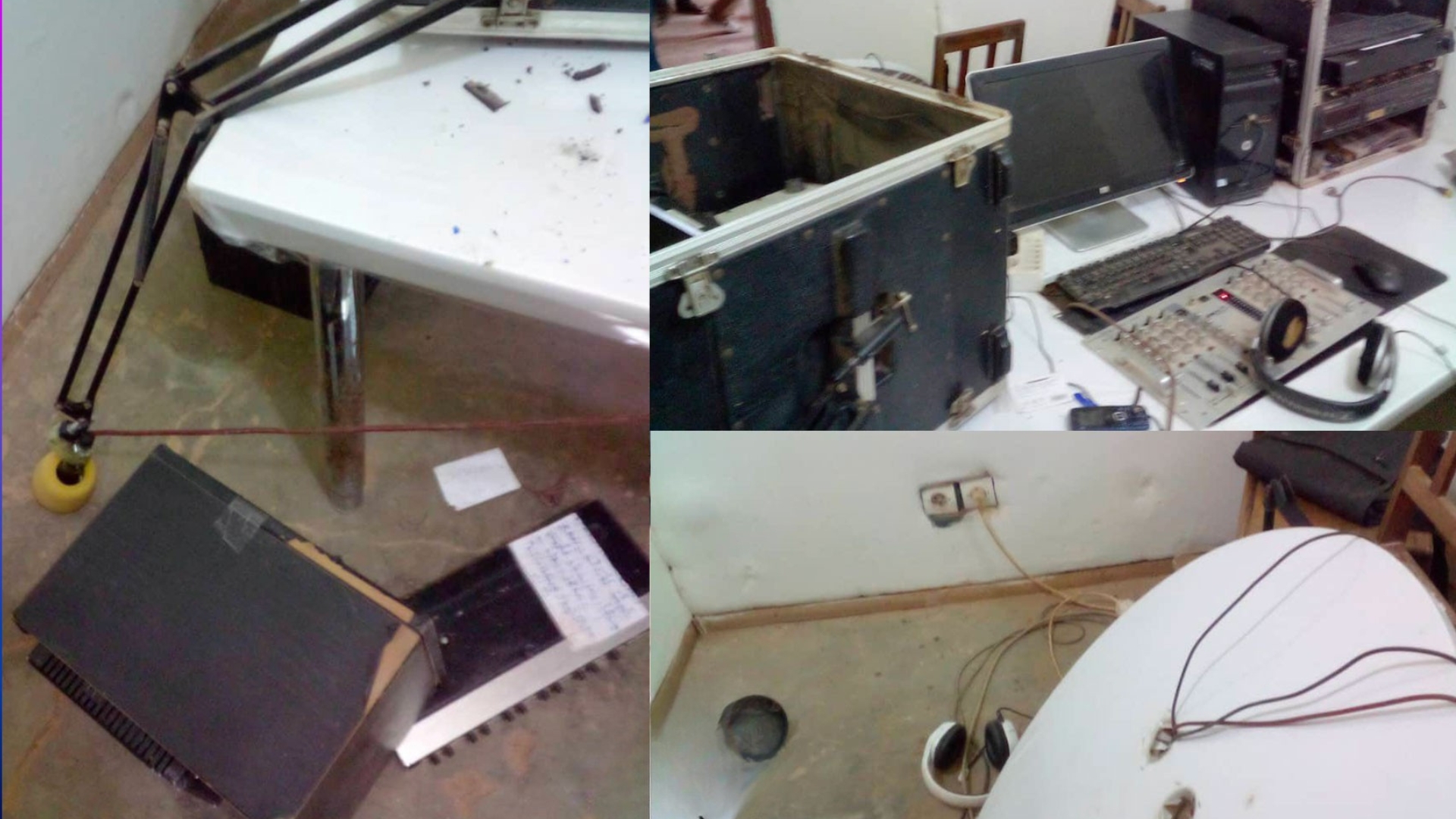 Violente irruption dans une radio communautaire : deux animateurs agressés en plein direct