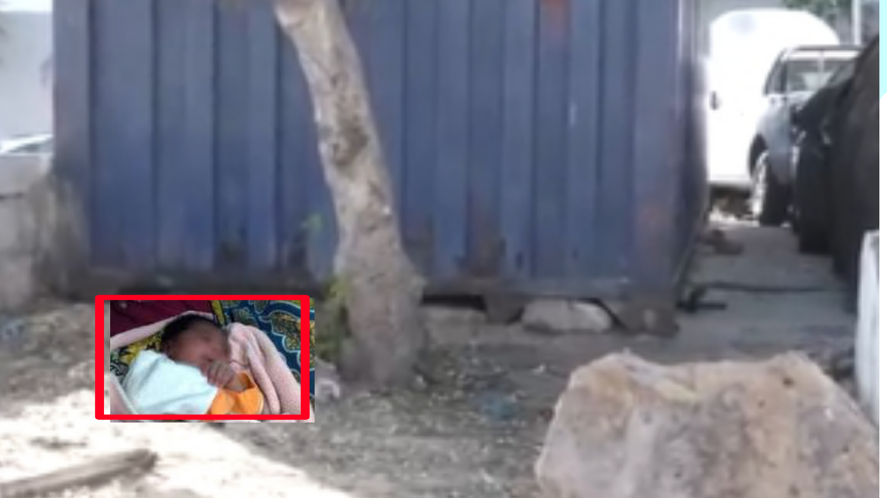 HLM Corniche : un bébé dans un état critique abandonné à côté d’une poubelle