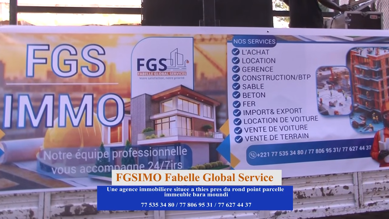 FGSIMMO – Fabelle Global Service : Votre agence immobilière à Thiès en promotion du 7 au 14 février 2026