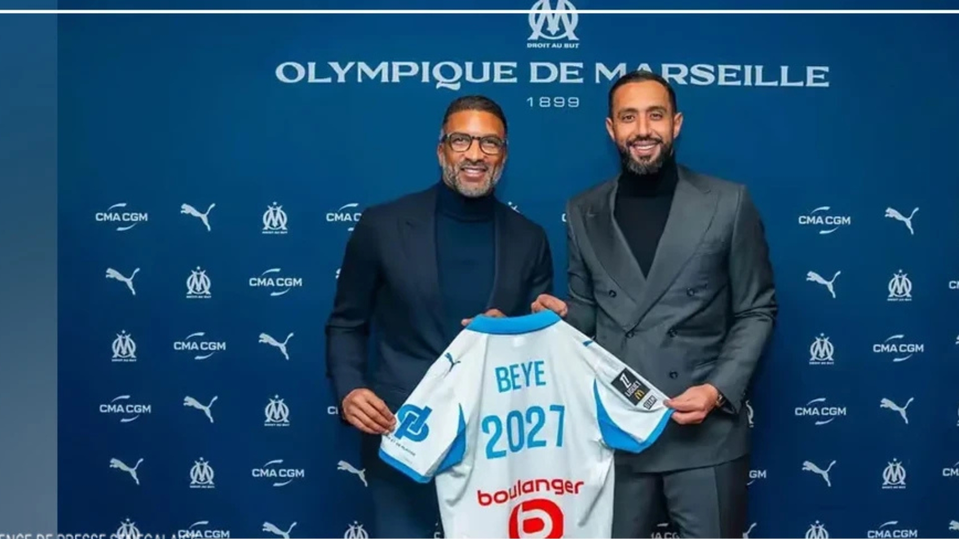 Habib Beye nommé entraîneur principal de l’Olympique de Marseille Habib Beye nommé entraîneur principal de l’Olympique de Marseille