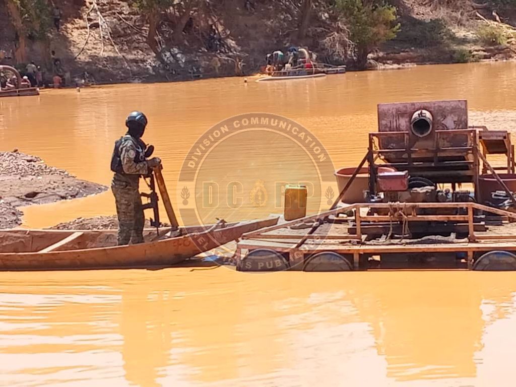 La Gendarmerie nationale du Sénégal démantèle un site d’orpaillage clandestin dans la zone de Moussala