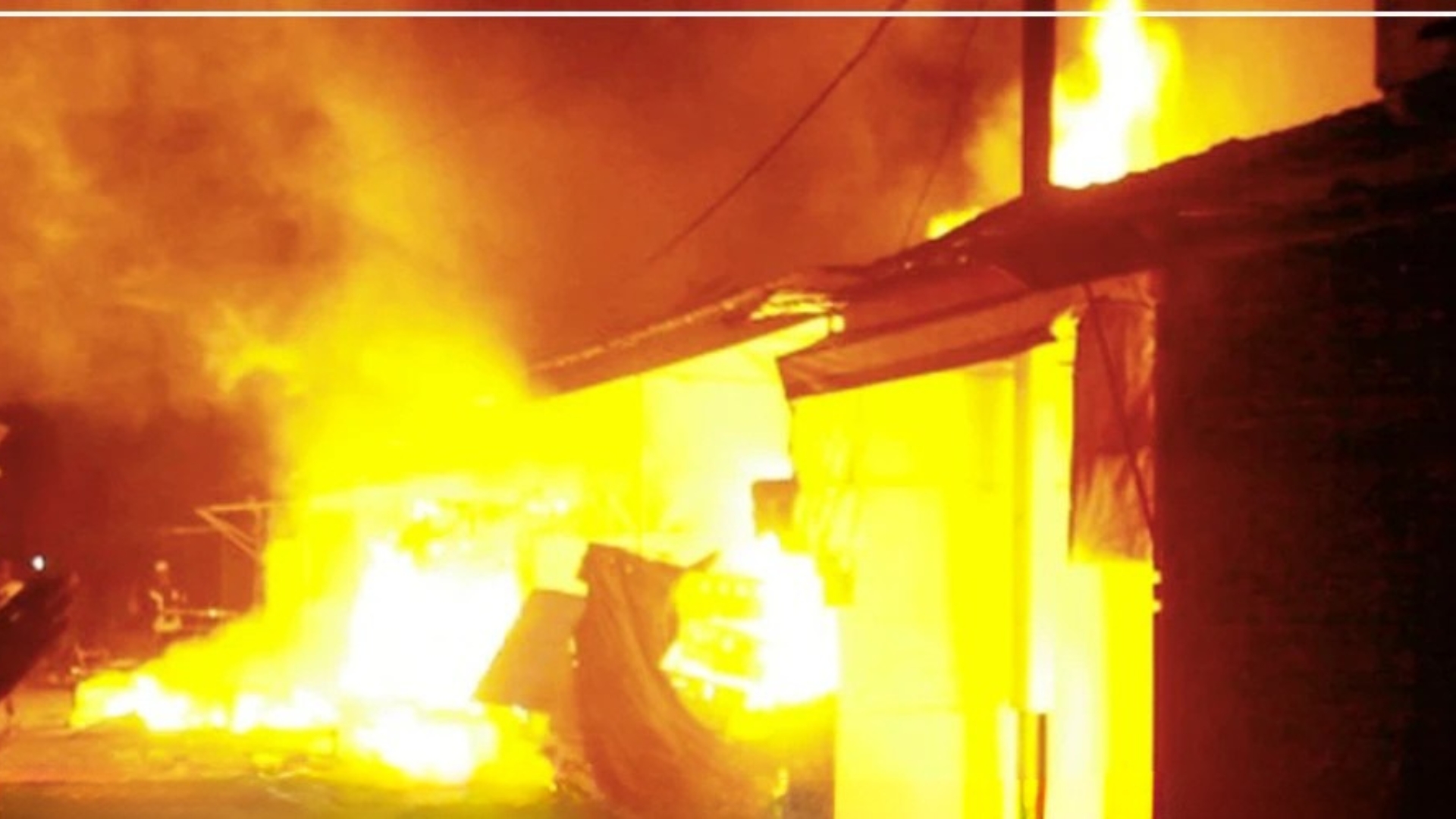 Mbour : un incendie endommage plusieurs boutiques du marché central