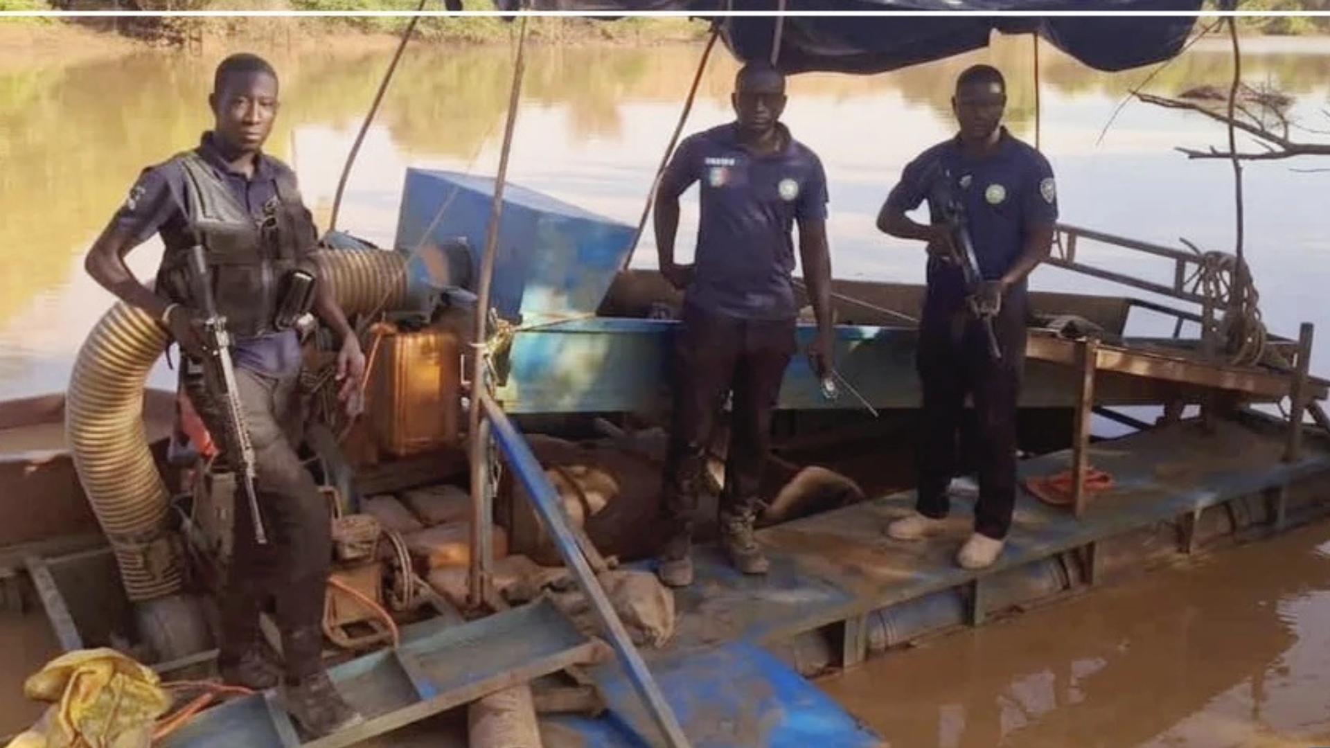 Kédougou : une exploitation illégale démantelée sur les berges du fleuve Falémé