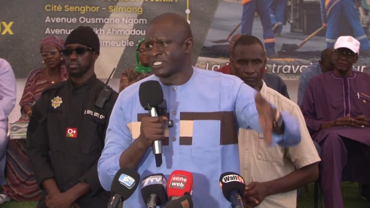 Thiès : Babacar Diop relance la réhabilitation des routes
