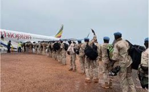 Le 3e Détachement Sénégalais de la Mission de l'ONU en RCA Reçoit son Insigne Officiel