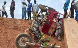 Drame à Kaolack : Un Conducteur de Tricycle Tué dans un Accident Impliquant un Camion Malien