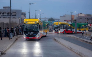 Les BRT électriques révolutionnent le paysage des transports à Dakar